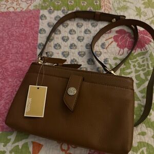Michael Kors Brown Crossbody Bag with Classic Design